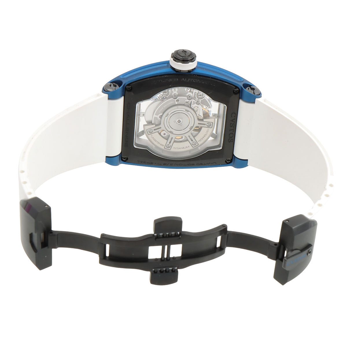チャレンジジェットライナー P-S オートマティック 41mm CVT-JET2-LTD BLALUBKTT 自動巻き スケルトン