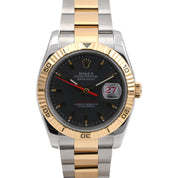2005年頃製 デイトジャストターノグラフ 36mm 116263 自動巻き ブラック