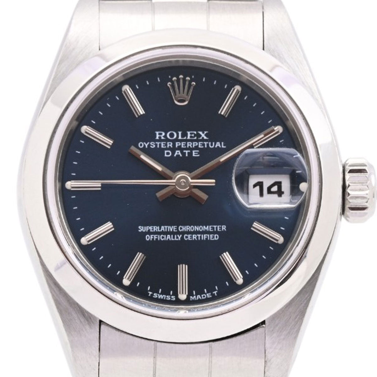 1997年頃製 オイスターパーペチュアルデイト 26mm 69160 自動巻き ブルー