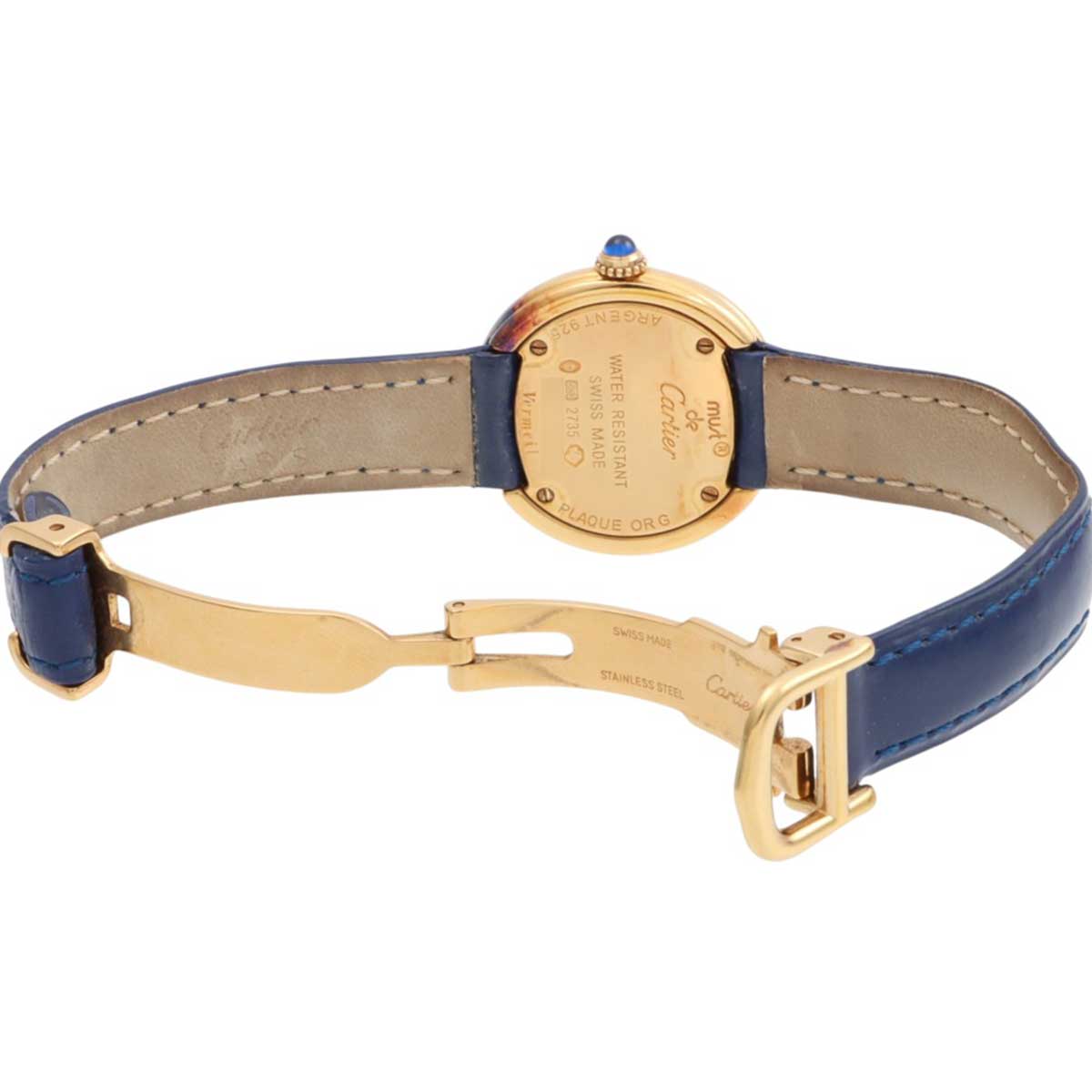 Must Trinity W1010844 Quartz White/Gold/Blue