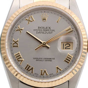 2001年製 デイトジャスト 36mm 16233 自動巻き シルバーローマ