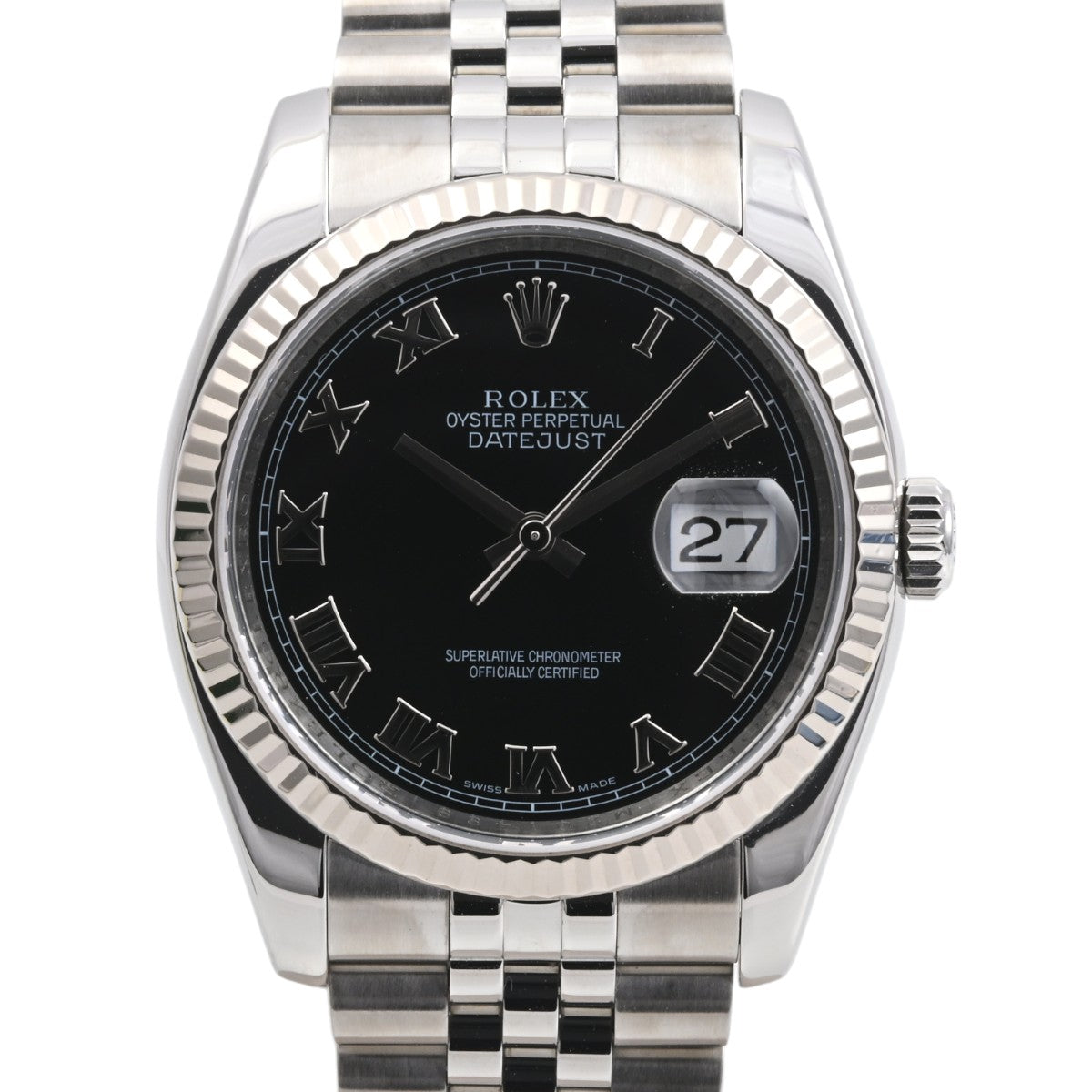 2007~2008年頃製 デイトジャスト 36mm 116234 自動巻き ブラック