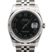 2007~2008年頃製 デイトジャスト 36mm 116234 自動巻き ブラック