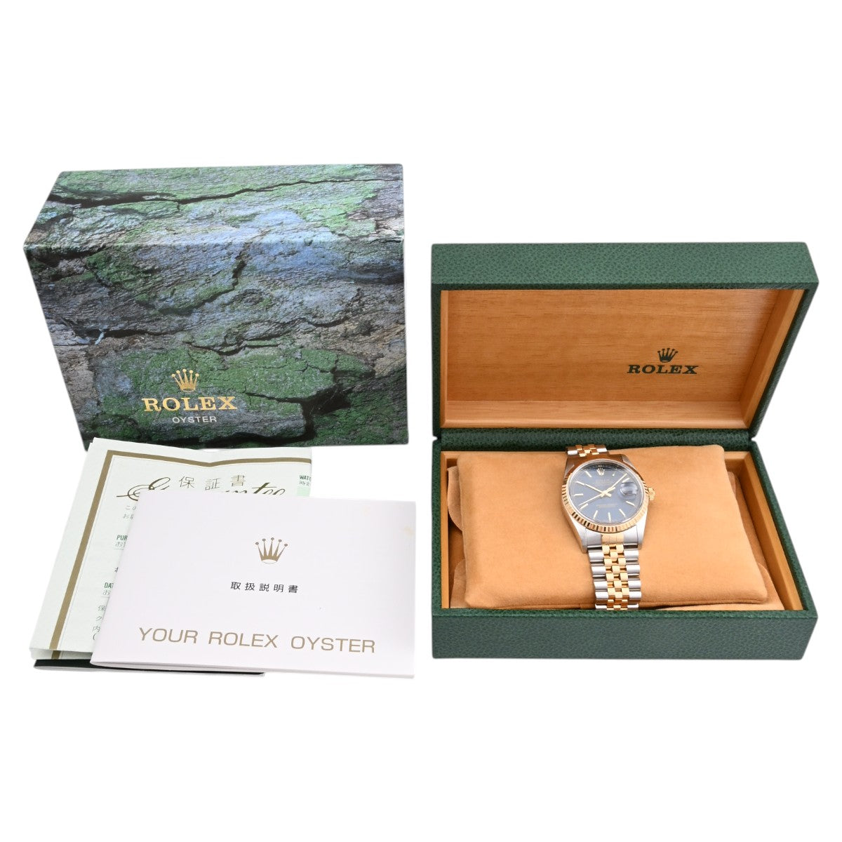 2000年頃製 デイトジャスト 36mm 16233 自動巻き ブルー