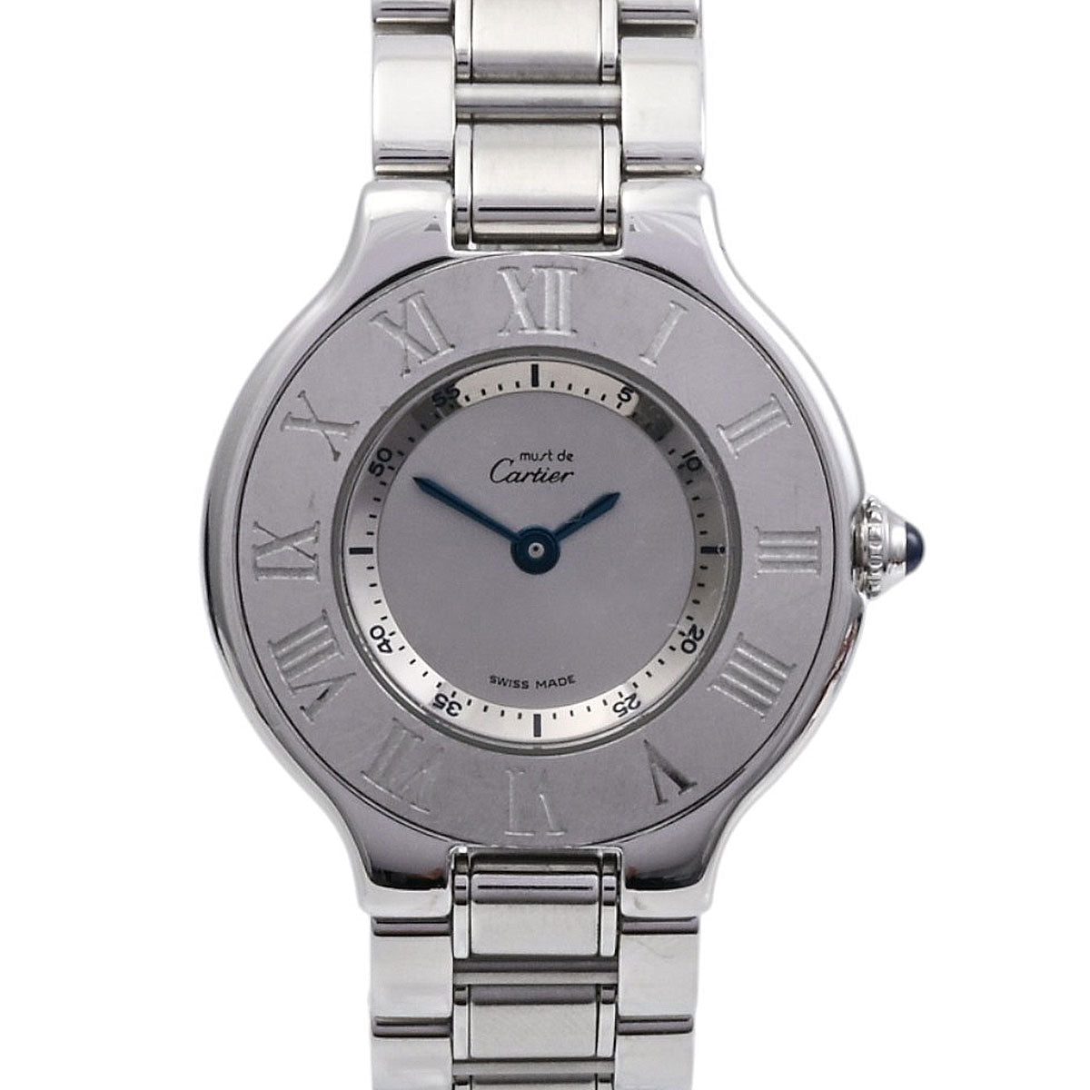 Must21SM W10109T2 Quartz Silver