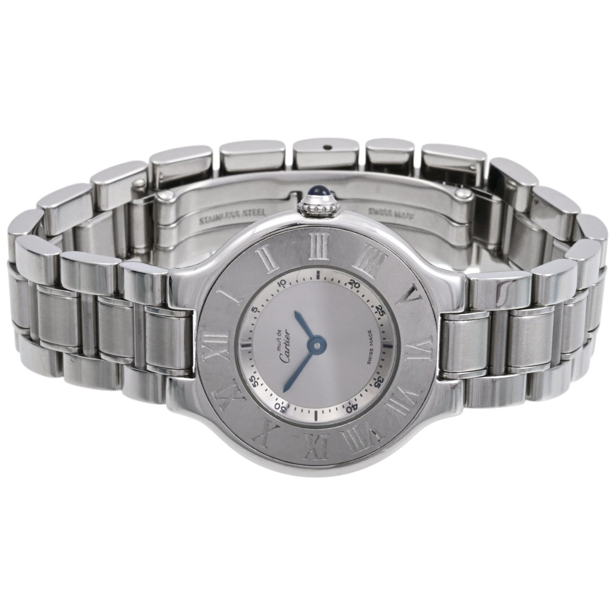 Must21SM W10109T2 Quartz Silver