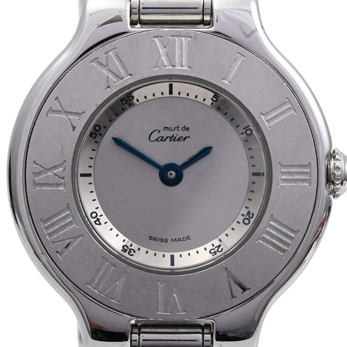 Must21SM W10109T2 Quartz Silver