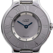 Must21SM W10109T2 Quartz Silver