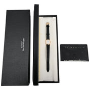 18K Diamond Classic Square Watch 122945 Quartz White