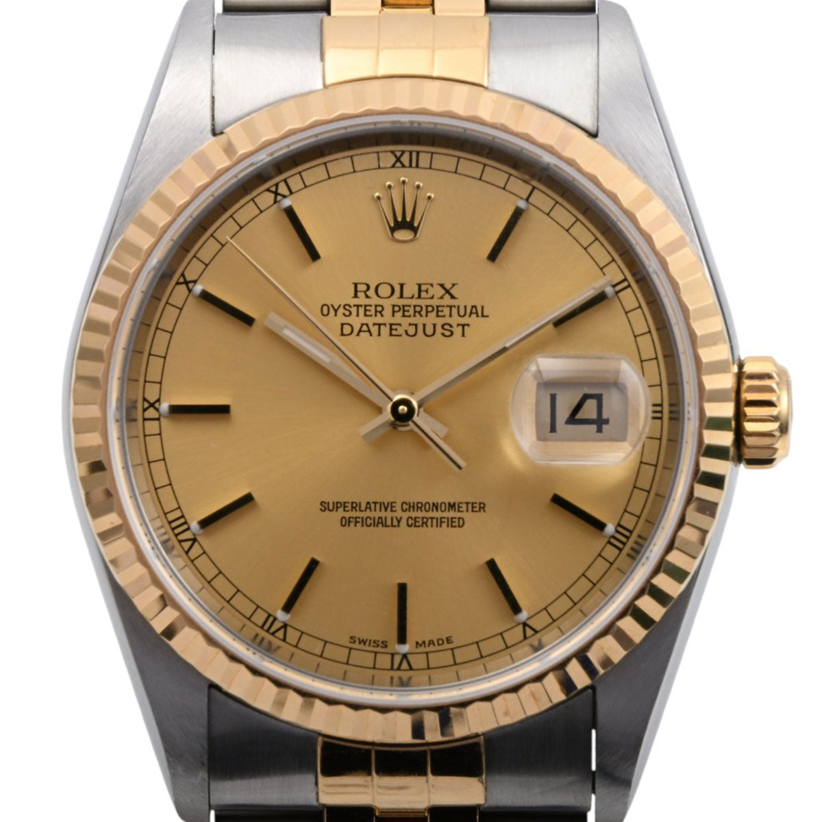 2002 Datejust 36mm 16233 Automatic Gold