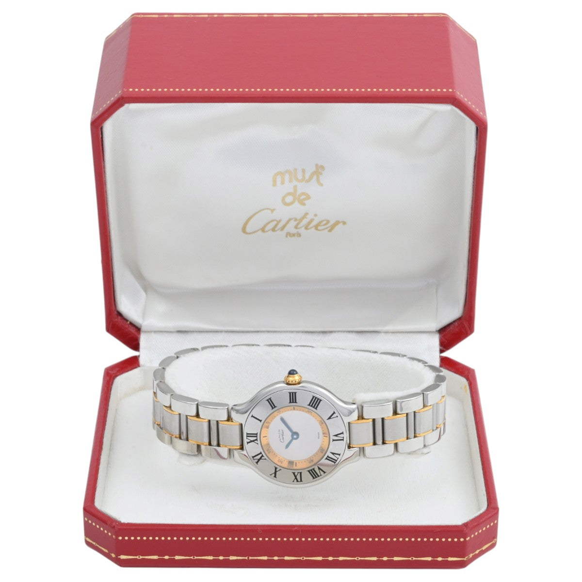 Cartier 21 Must 系列 W10075R6 石英 银色