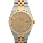 Datejust 36mm 16233, circa 1993, automatic, champagne