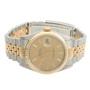 Datejust 36mm 16233, circa 1993, automatic, champagne