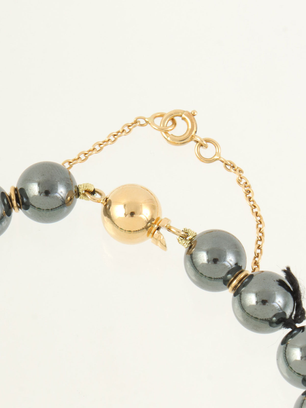 18Kダイヤモンドパティアラブレスレット ゴールド/ブラック/グリーン