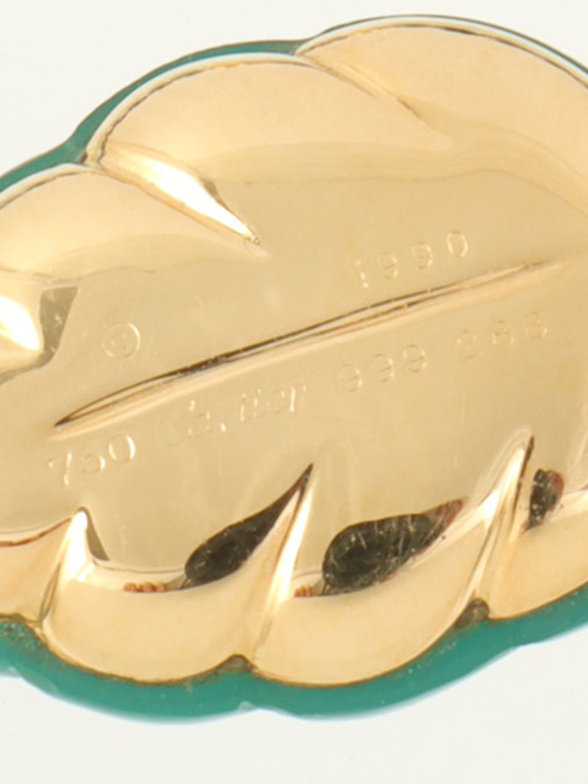 18Kダイヤモンドパティアラブレスレット ゴールド/ブラック/グリーン