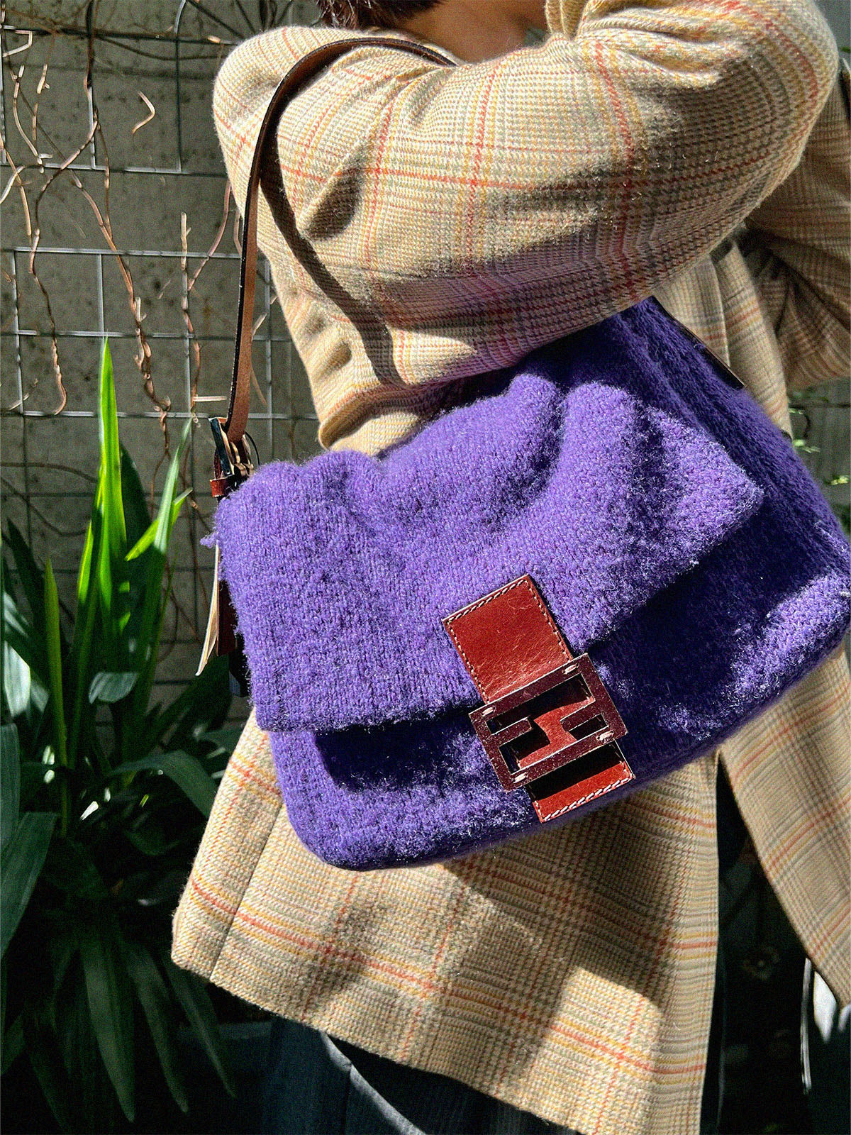 Knit Mamma Baguette Purple