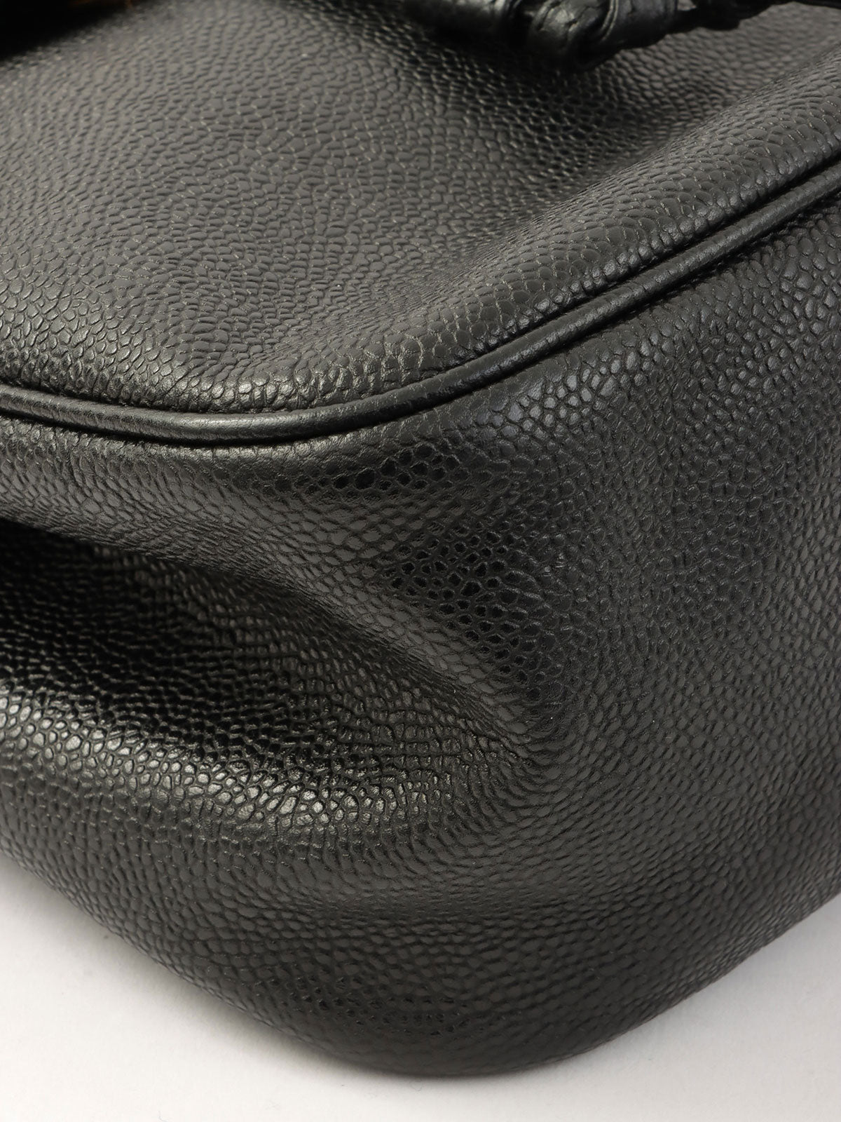 1995年頃製 キャビアスキンCCターンロックバックパック ブラック