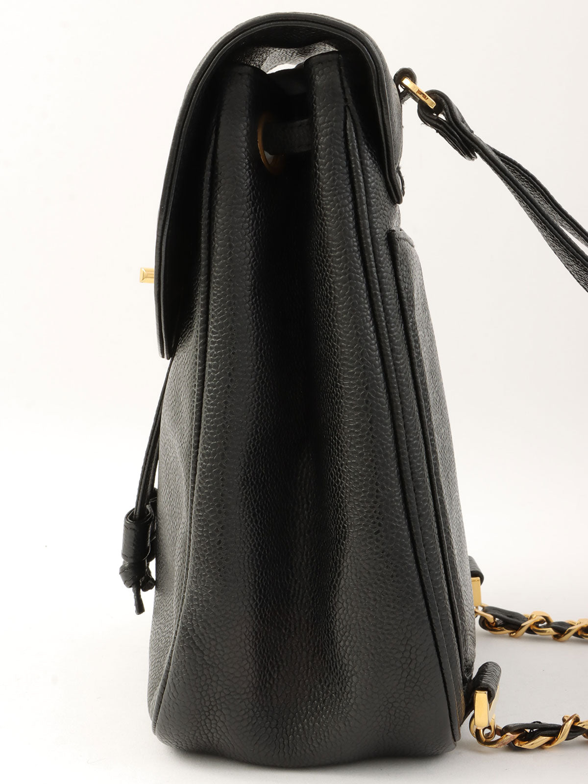 1995年頃製 キャビアスキンCCターンロックバックパック ブラック