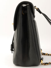 1995年頃製 キャビアスキンCCターンロックバックパック ブラック