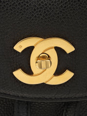 1995年頃製 キャビアスキンCCターンロックバックパック ブラック