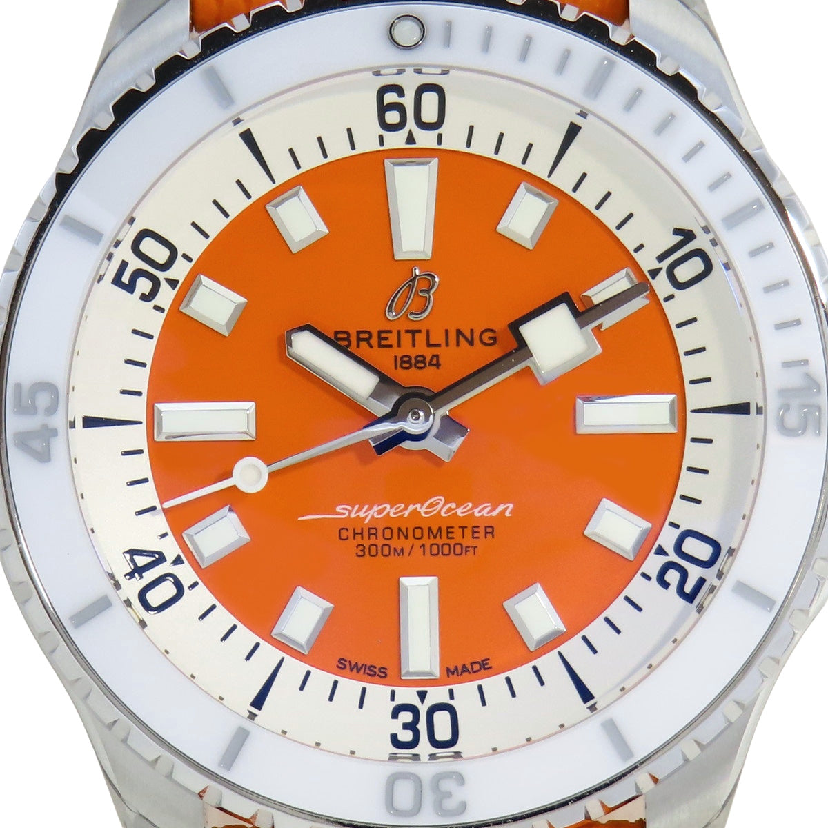スーパーオーシャン 35mm A17377 自動巻き オレンジ