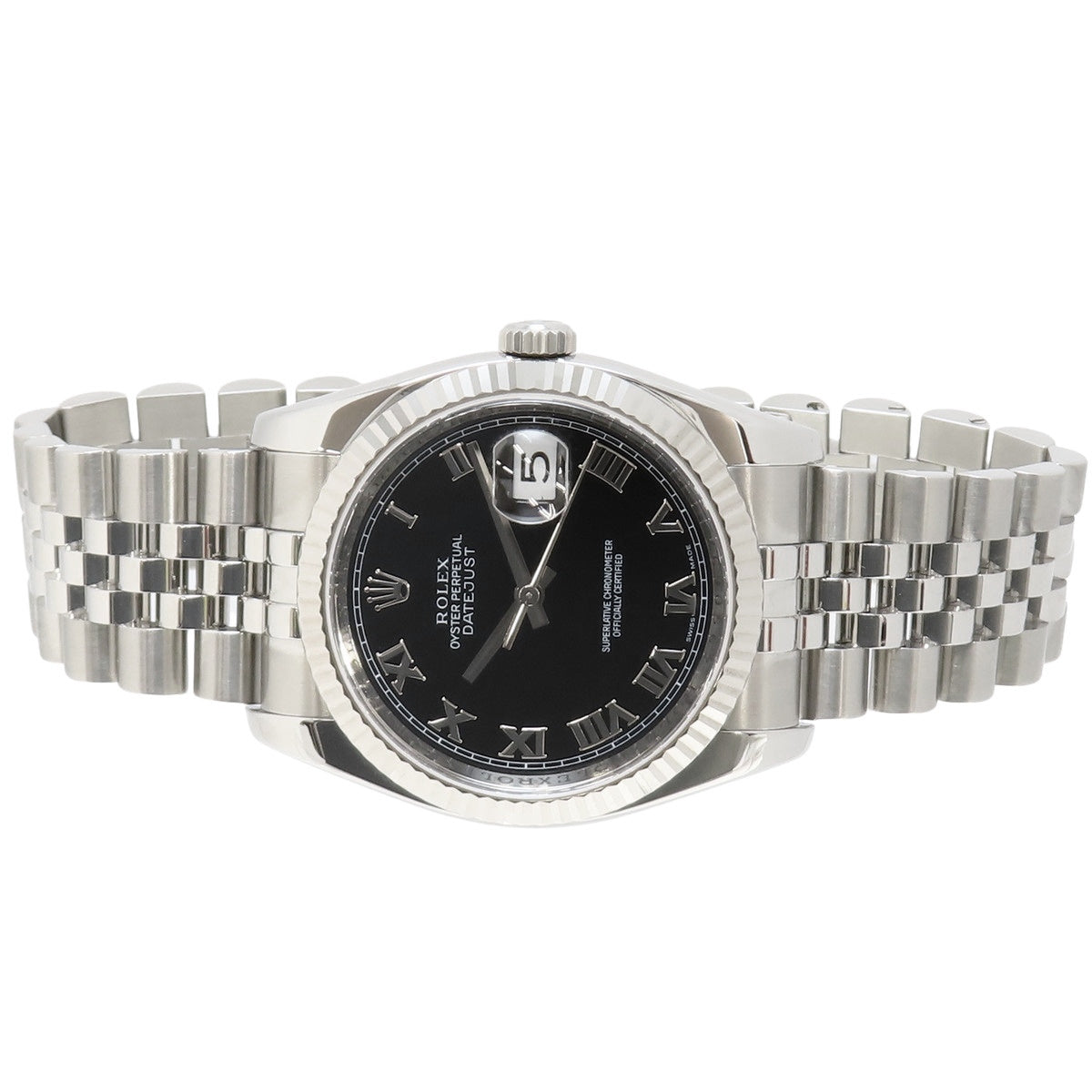 2006年頃製 デイトジャスト 36mm 116234 Z番 自動巻き ブラック