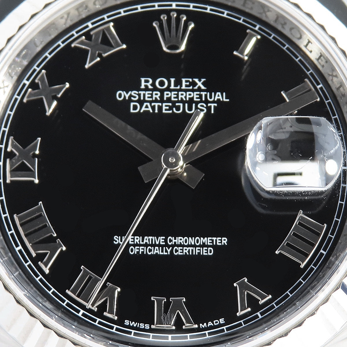 2006年頃製 デイトジャスト 36mm 116234 Z番 自動巻き ブラック