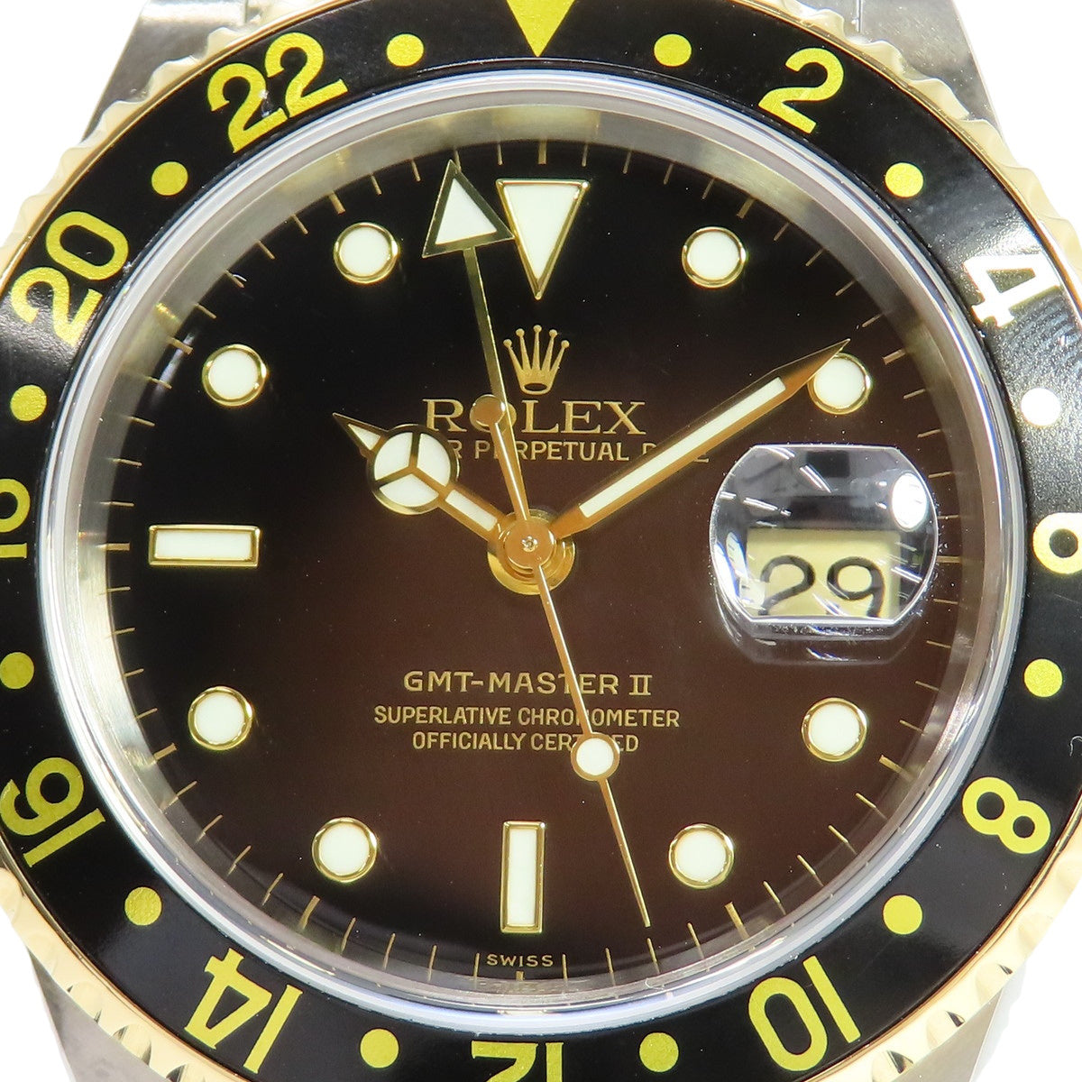 1998年~1999年頃製 GMT-マスター2 40mm 16713 A番 自動巻き ブラック