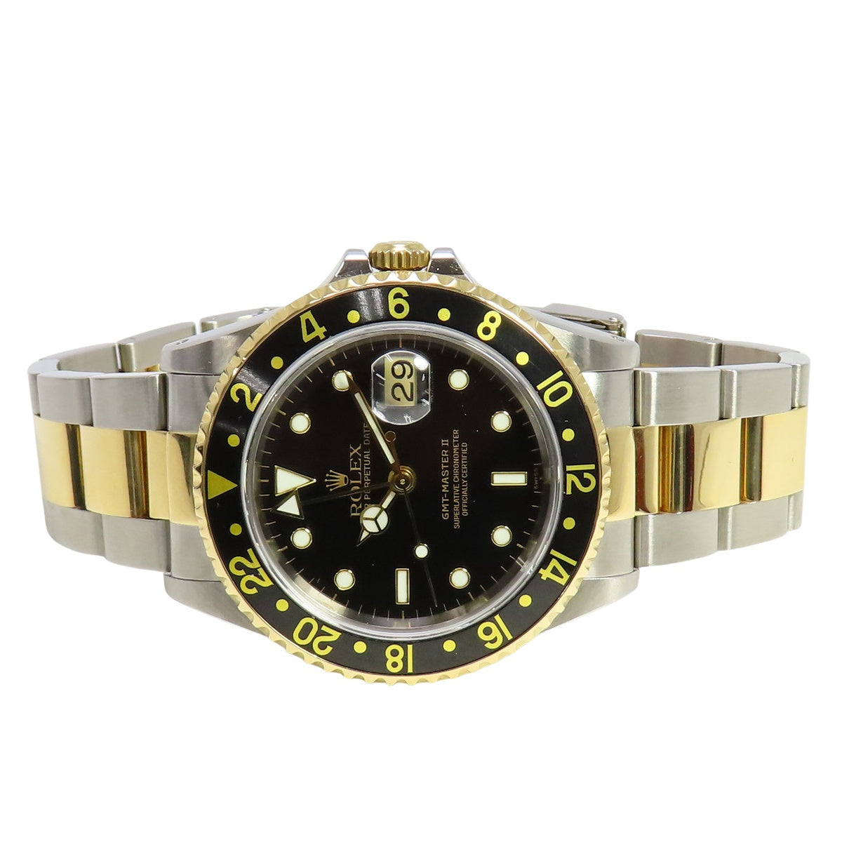 GMT-Master II, circa 1998-1999, 40mm, Ref. 16713, A-series, automatic, black dial.
