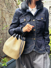 2000年製 マーケットTPM アイボリー/ネイビー