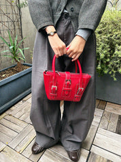 センダハンドバッグ レッド