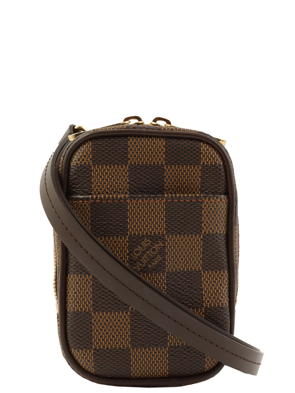 2007 Canvas Monogram Damier Etui Okapi PM Brown