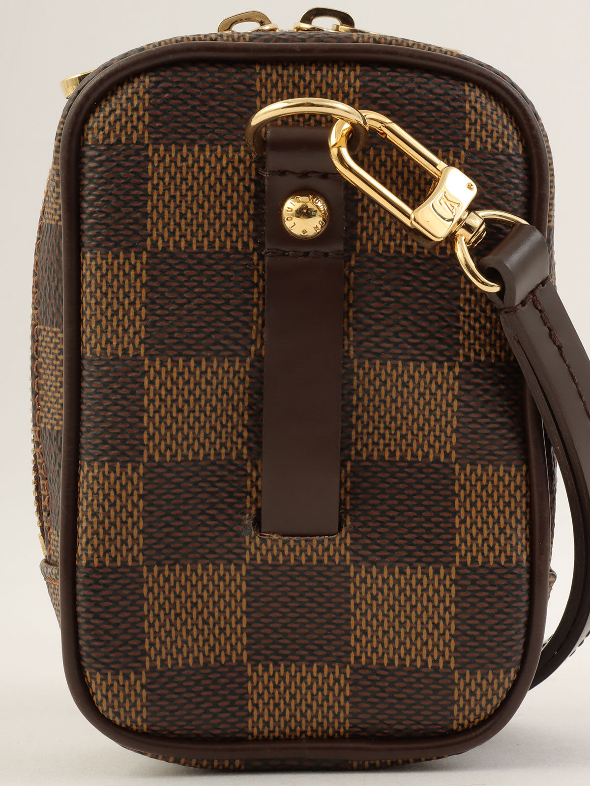 2007 Canvas Monogram Damier Etui Okapi PM Brown