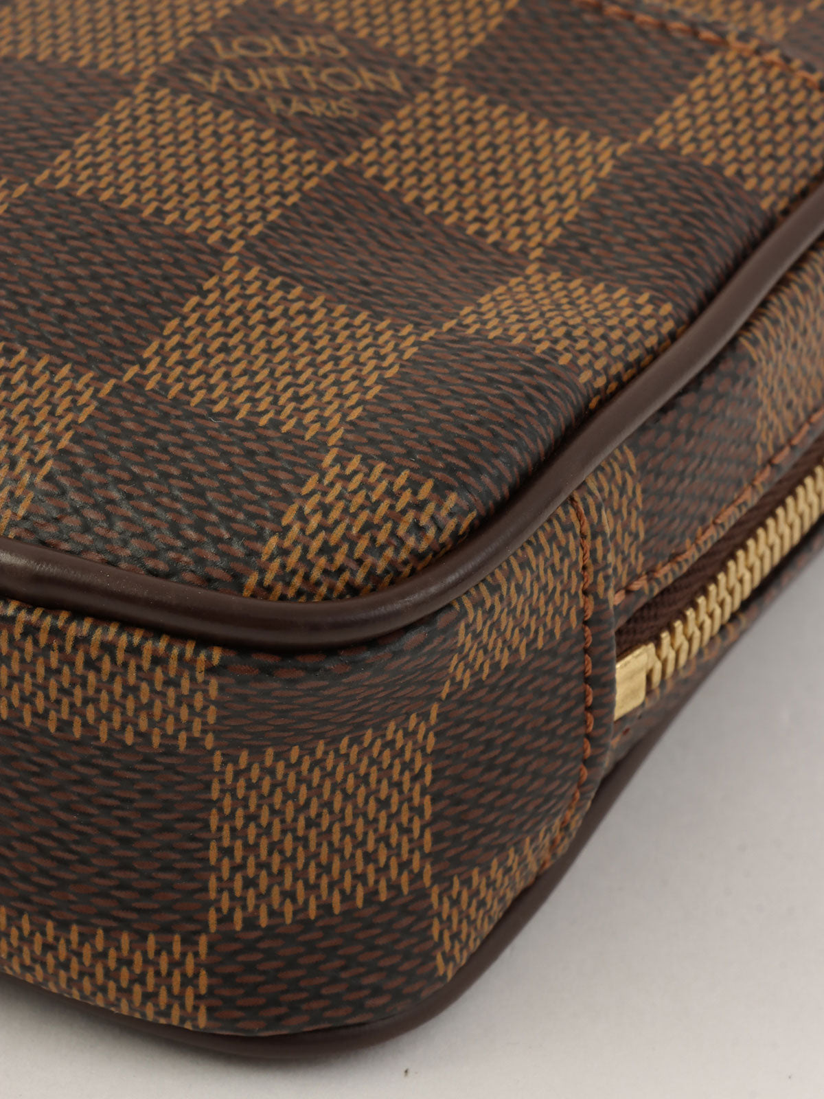 2007 Canvas Monogram Damier Etui Okapi PM Brown