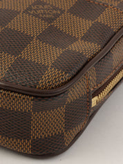 2007年製 キャンバスモノグラムダミエエテュイ・オカピPM ブラウン