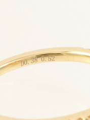 18K Gold/Cherry Red Ruby and Diamond Oval Ring