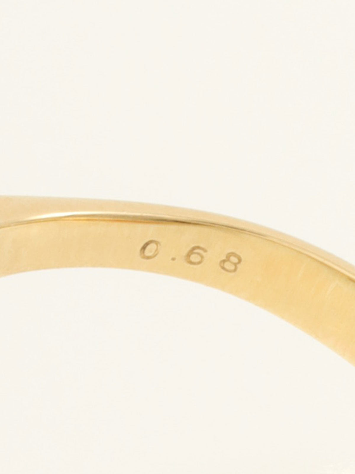 18Kルビーダイヤモンドハートリング ゴールド/レッド