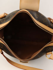 2009年製　キャンバスモノグラムストレイザーPM　ブラウン