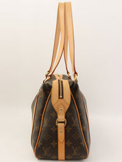 2009 Canvas Monogram Strazer PM 棕色