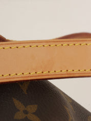 2009年製 キャンバスモノグラムストレイザーPM ブラウン