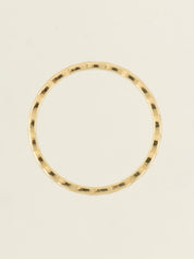 18Kココクラッシュリング ゴールド