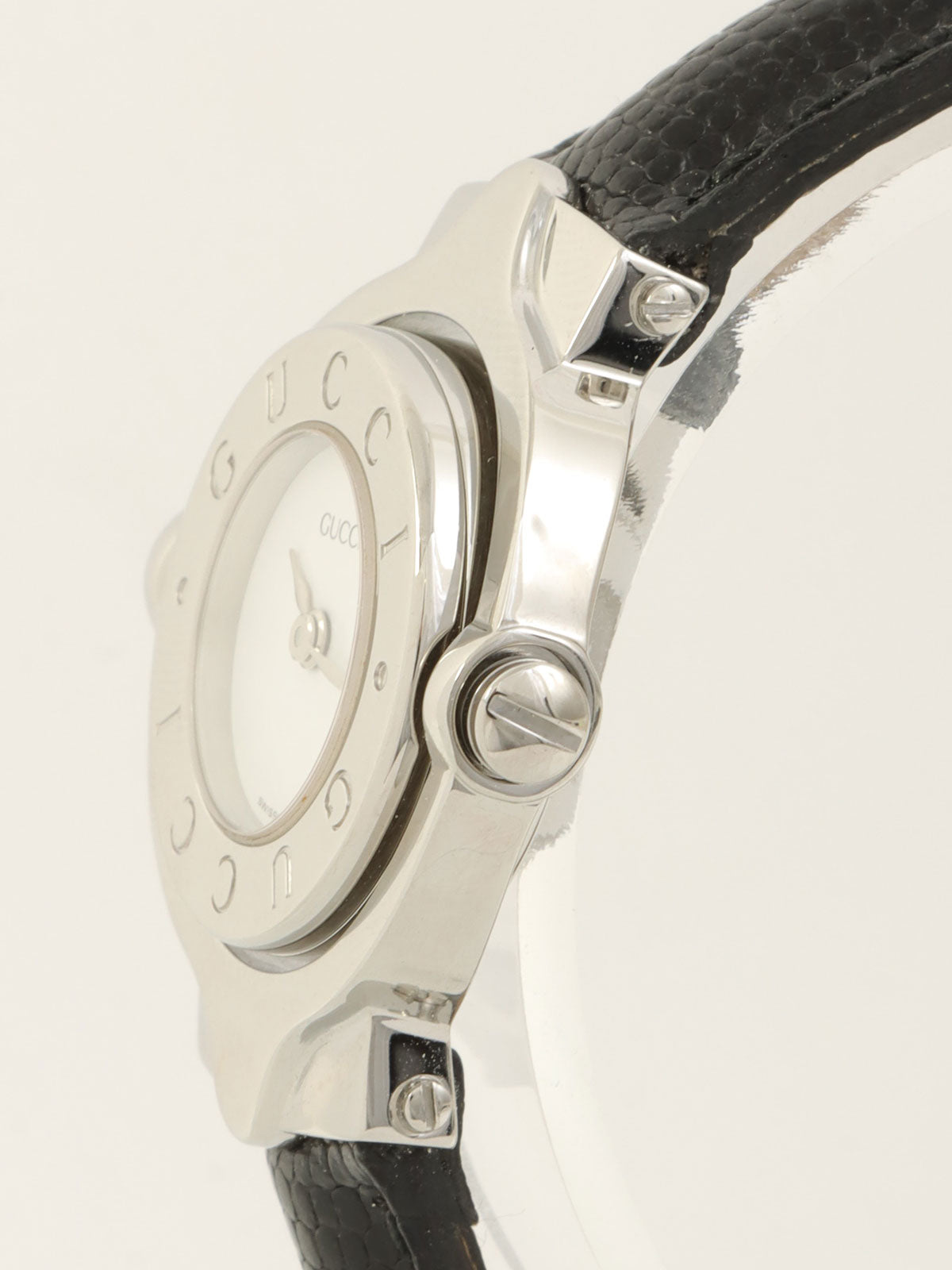 Logo Turnface 2-Way Watch Silver/Black