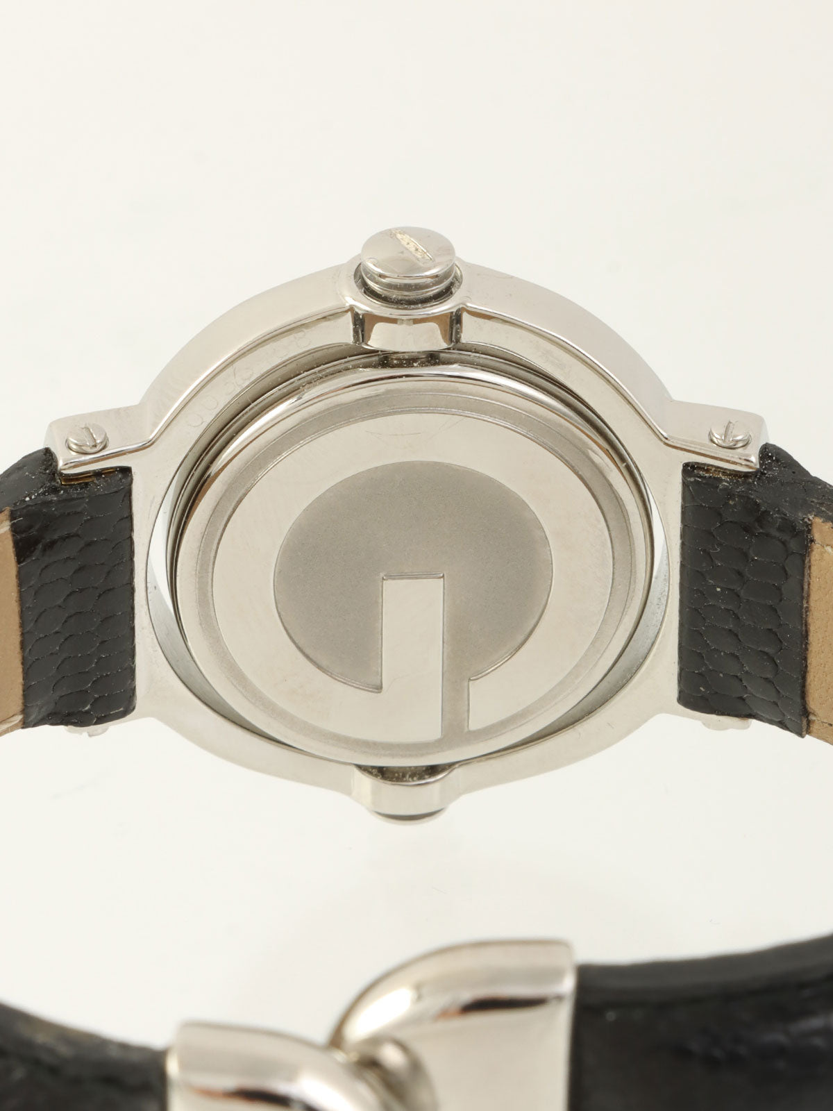 Logo Turnface 2-Way Watch Silver/Black