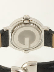 Logo Turnface 2-Way Watch Silver/Black