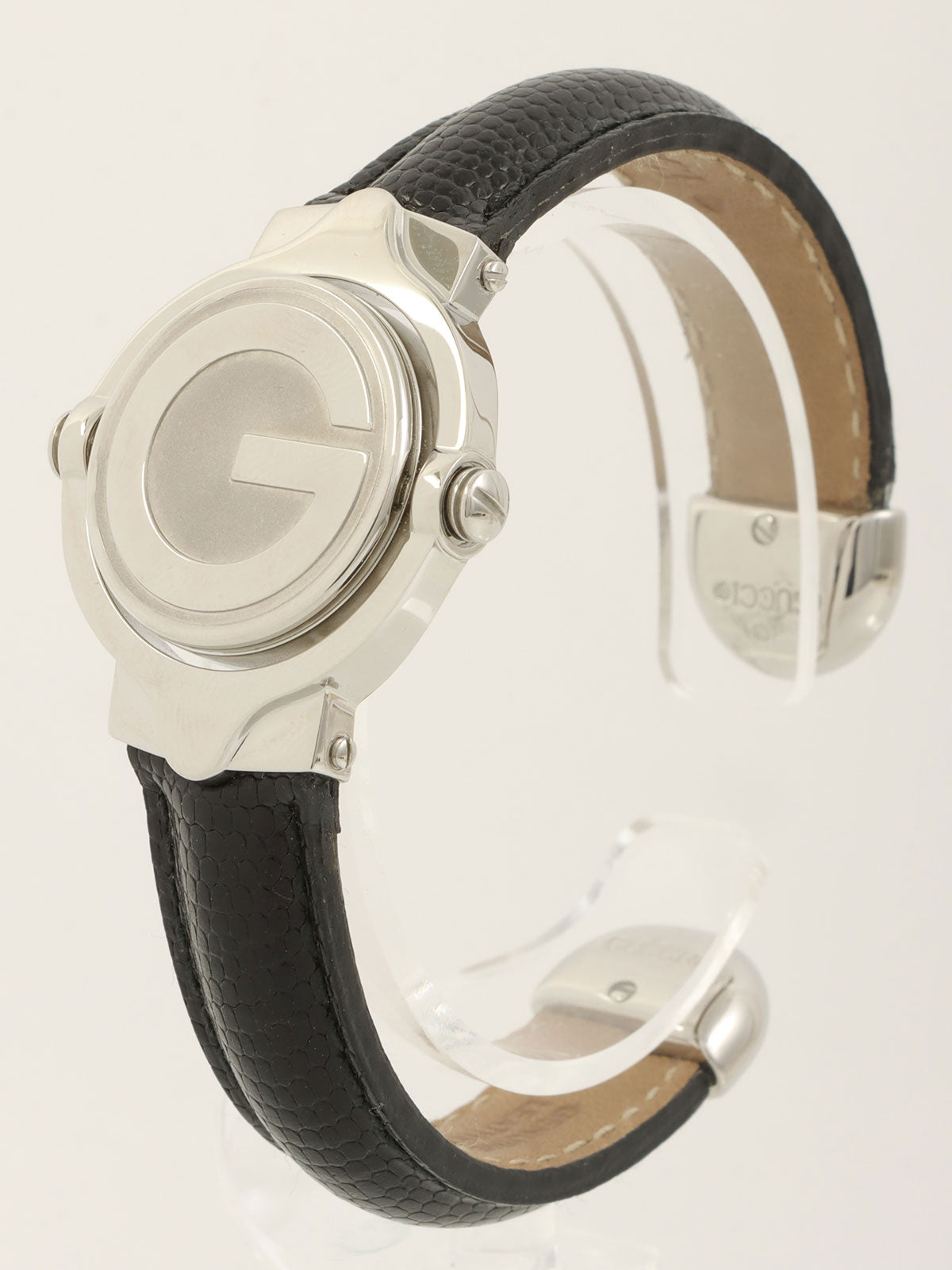 Logo Turnface 2-Way Watch Silver/Black