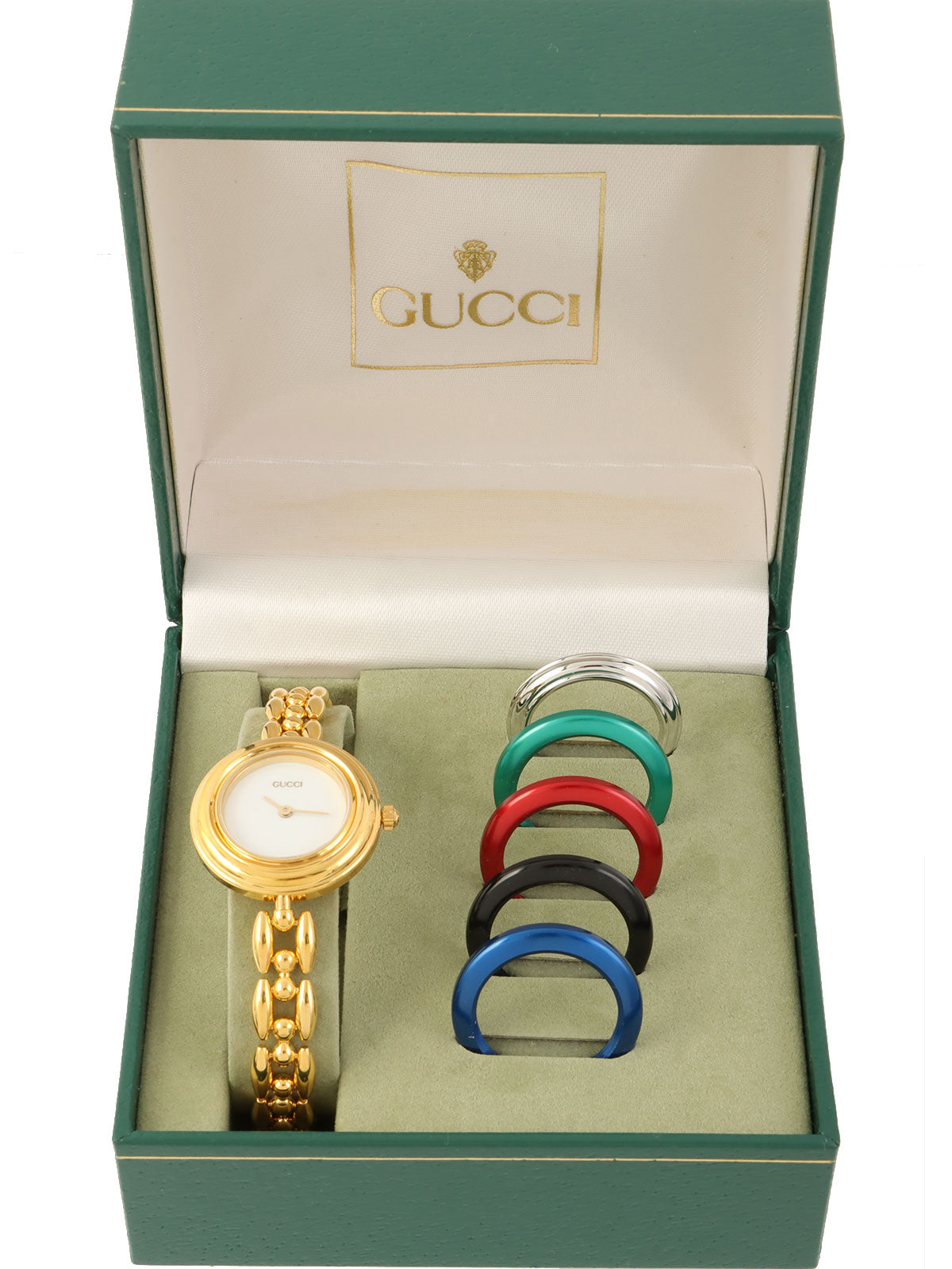 Changeable Bezel Watch 6 Colors/Gold