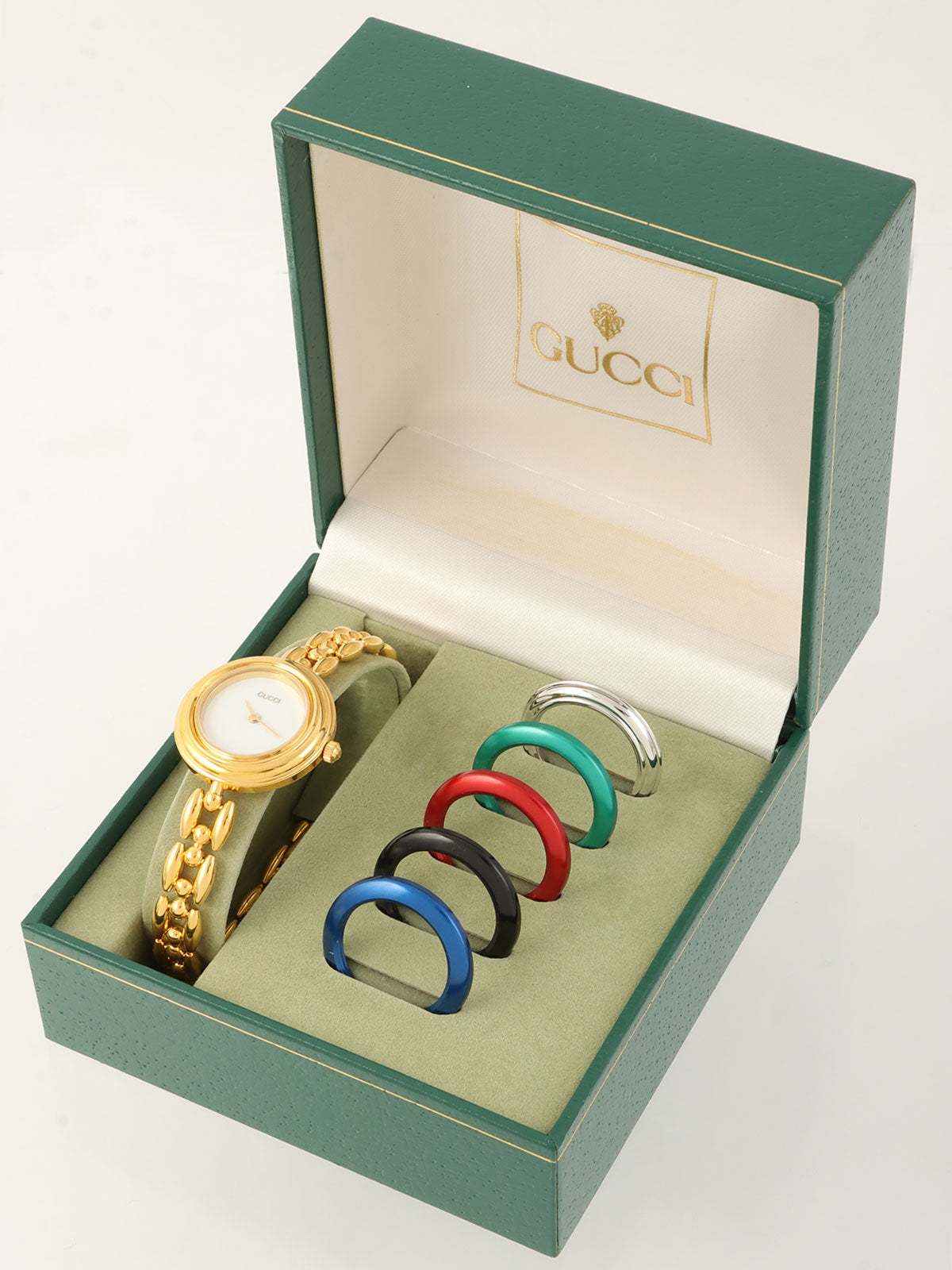 Changeable Bezel Watch 6 Colors/Gold