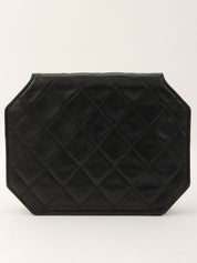 1990年頃製 オクタゴンCCターンロックチェーンショルダーバッグ ブラック