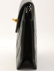 1990年頃製 オクタゴンCCターンロックチェーンショルダーバッグ ブラック