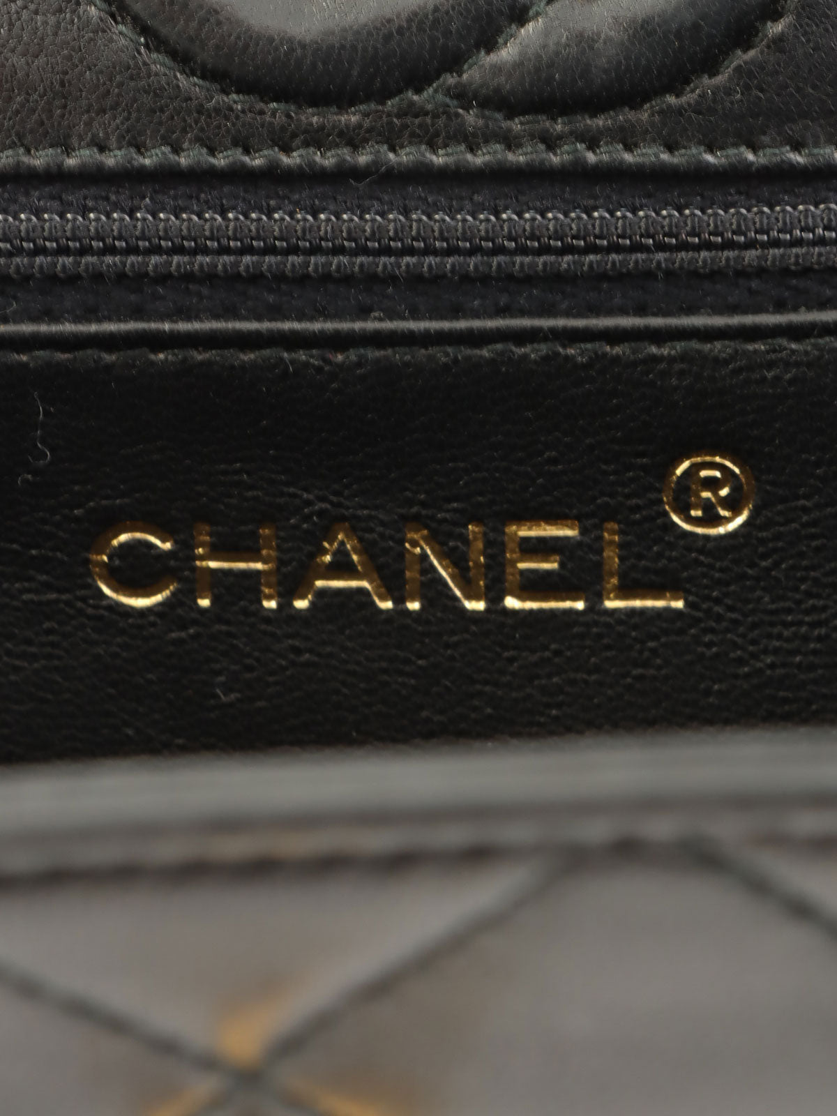 1990年頃製 オクタゴンCCターンロックチェーンショルダーバッグ ブラック